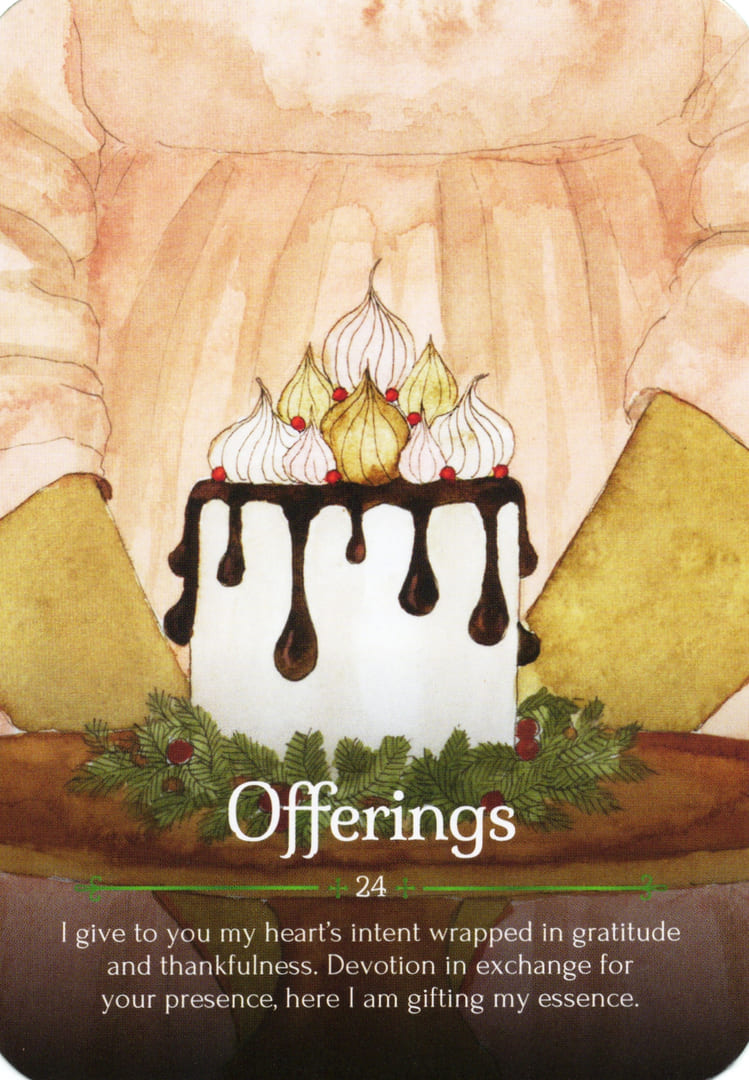 Offerings — Seasons of the Witch – Yule Oracle