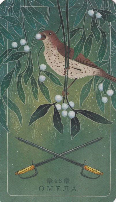 48 Mistletoe — Seed and Sickle Oracle