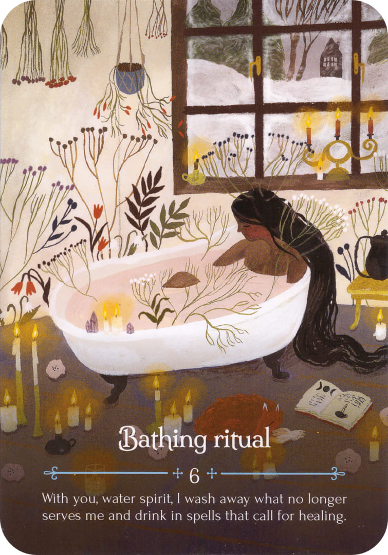 Bathing Ritual — Seasons of the Witch – Imbolc Oracle