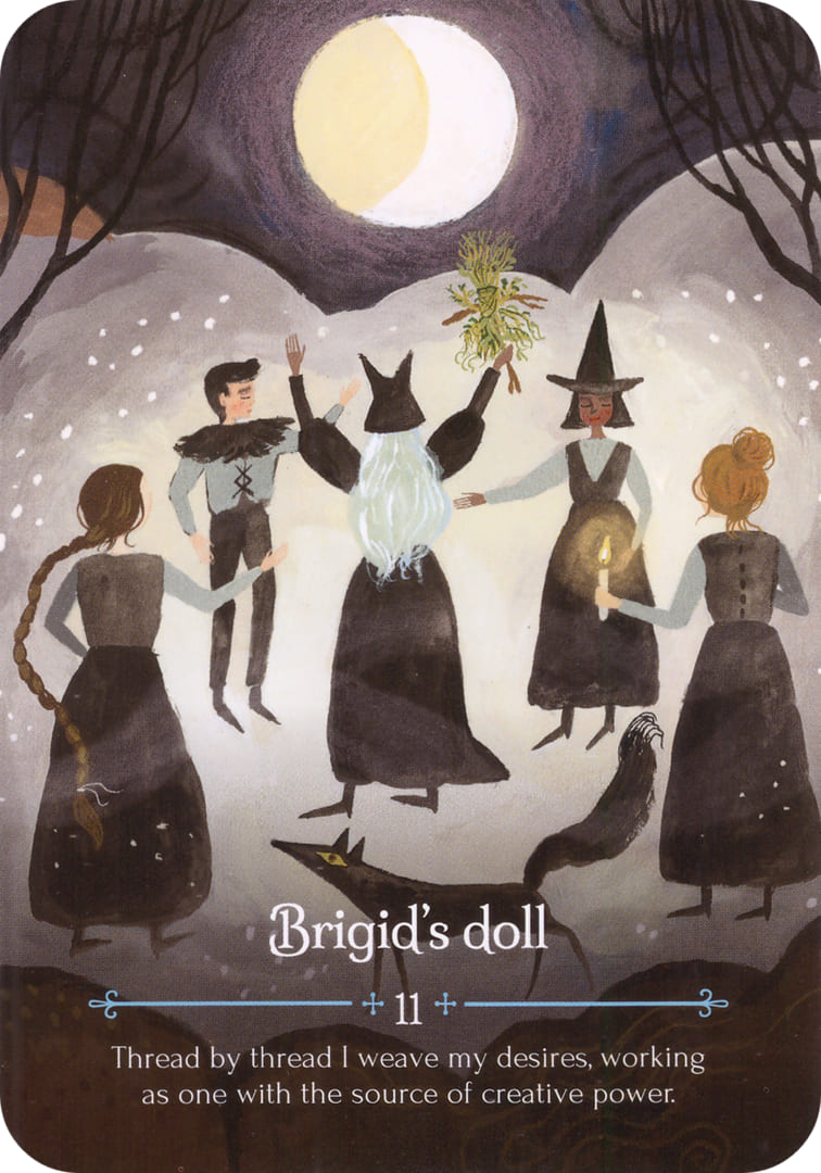 Muñeca de Brigid — Oráculo de Imbolc