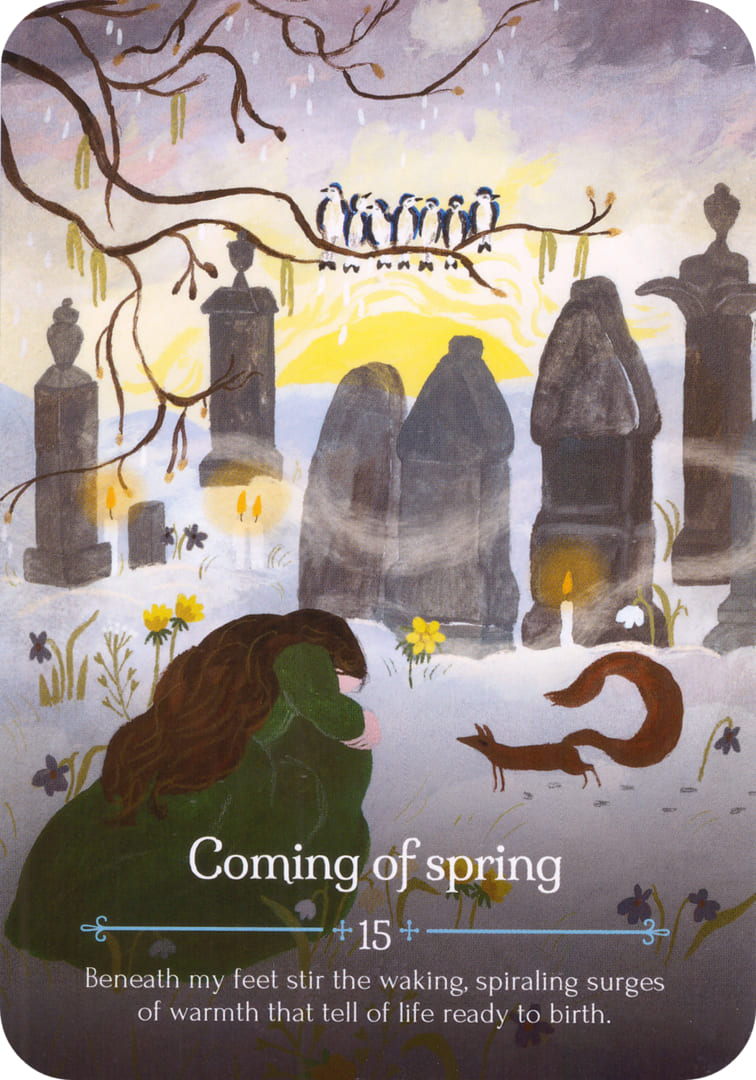 Coming of Spring — Seasons of the Witch – Imbolc Oracle