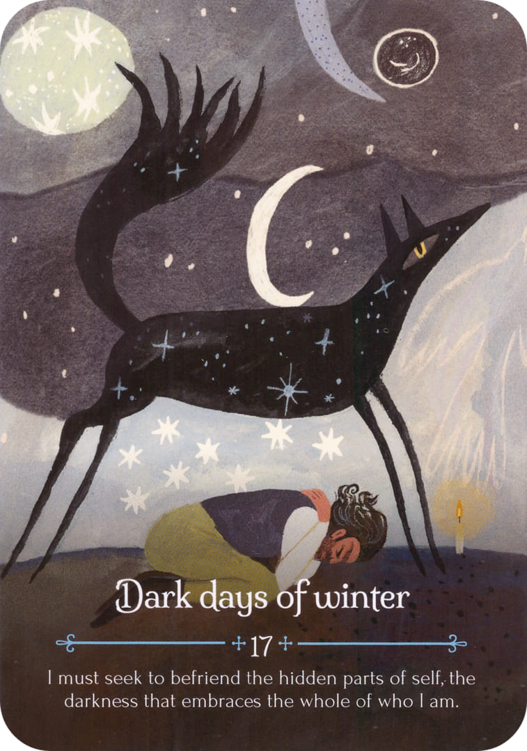 Dark days of winter — Seasons of the Witch – Imbolc Oracle