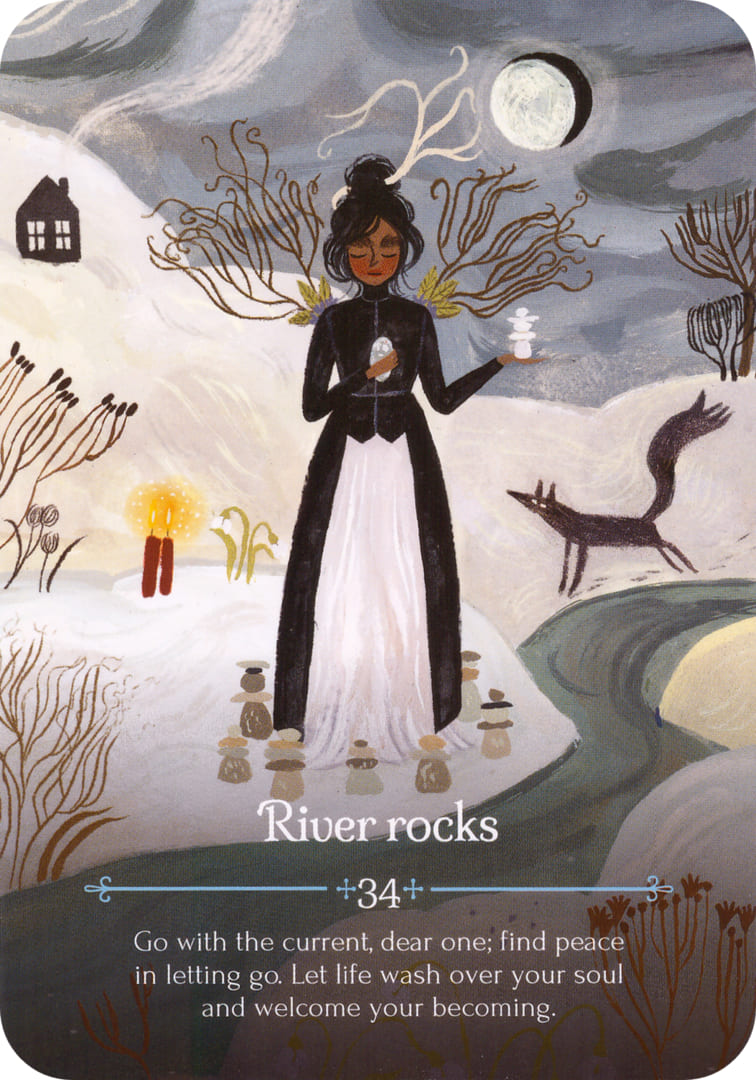 Piedras de río — Oráculo de Imbolc