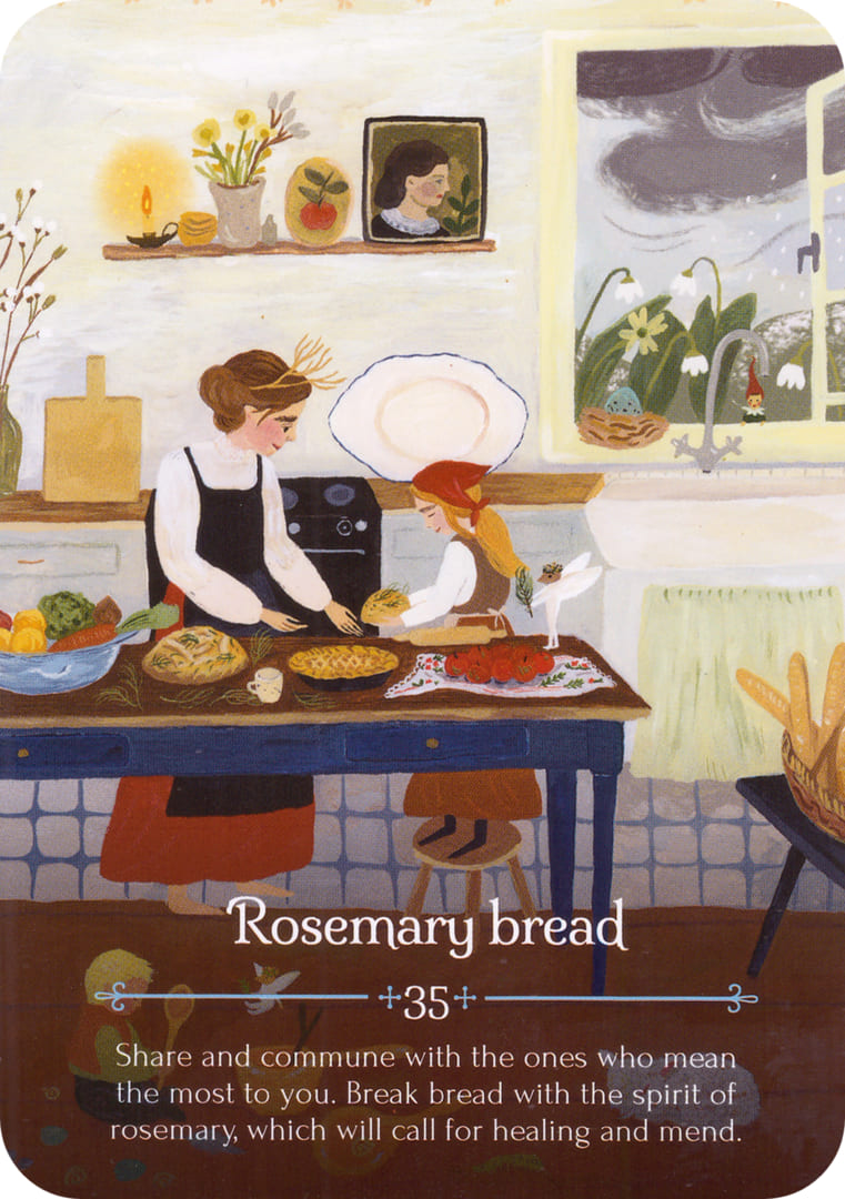Rosemary Bread — Seasons of the Witch – Imbolc Oracle