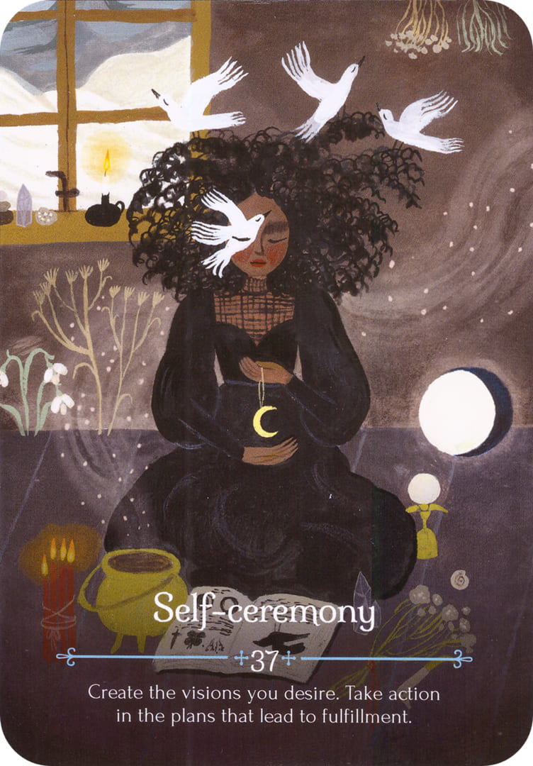 Self-ceremony — Seasons of the Witch – Imbolc Oracle