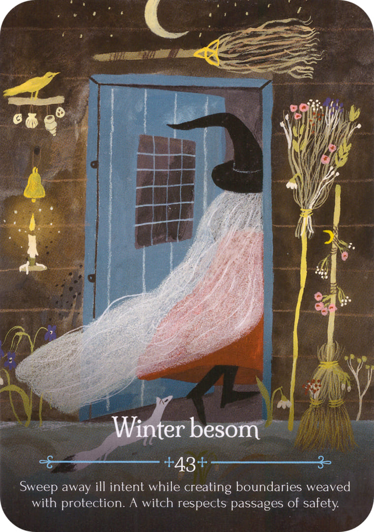 Winter Besom — Seasons of the Witch – Imbolc Oracle