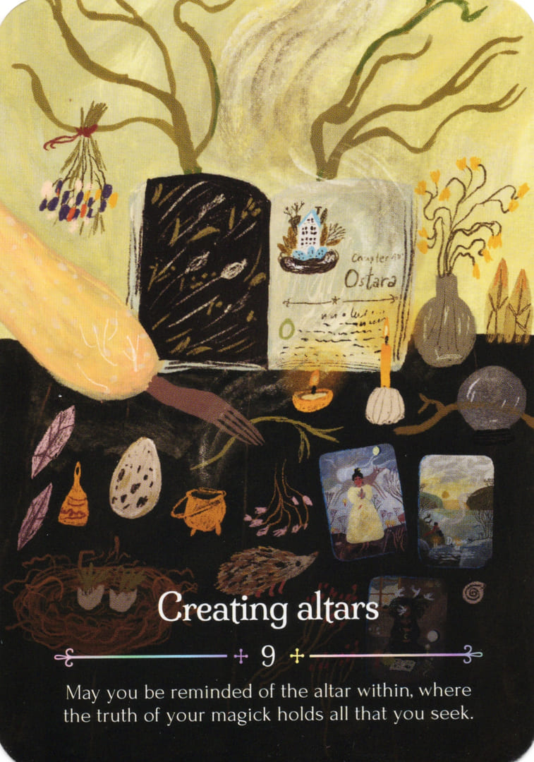 9. Creating Altars — Seasons of the Witch – Ostara Oracle