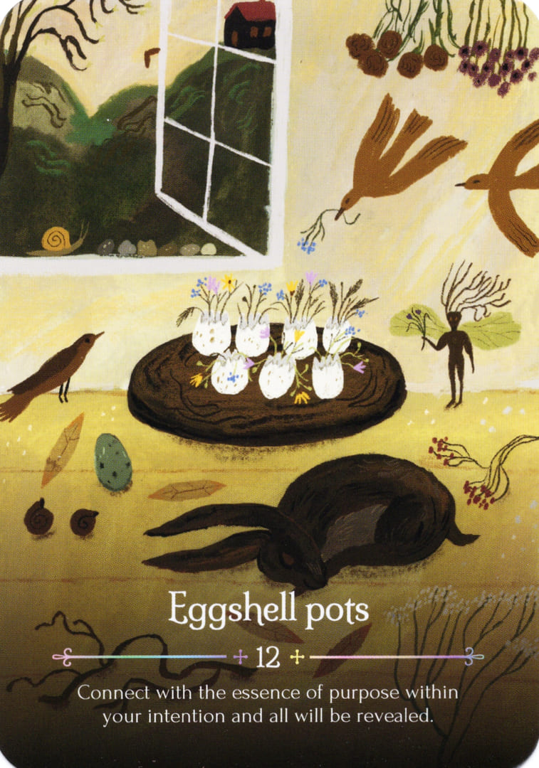 12. Eggshell pots — Seasons of the Witch – Ostara Oracle