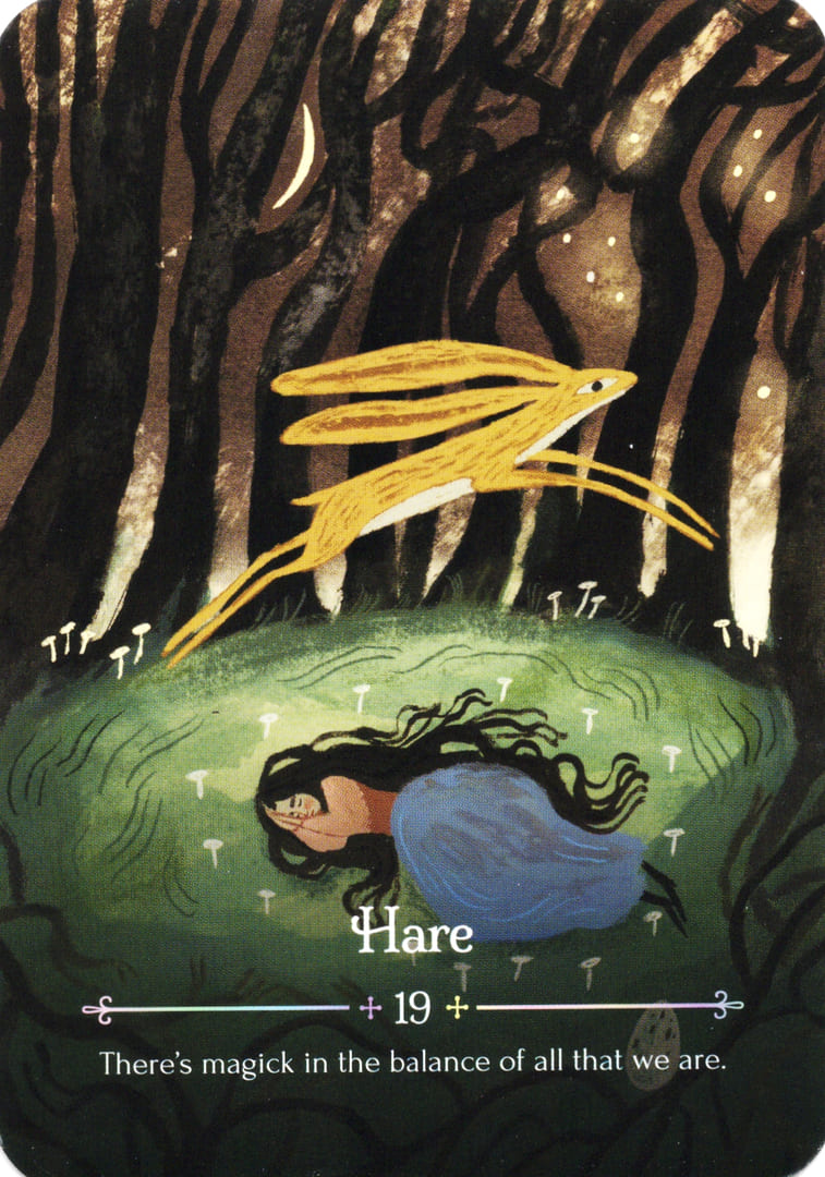 19. Hare — Seasons of the Witch – Ostara Oracle