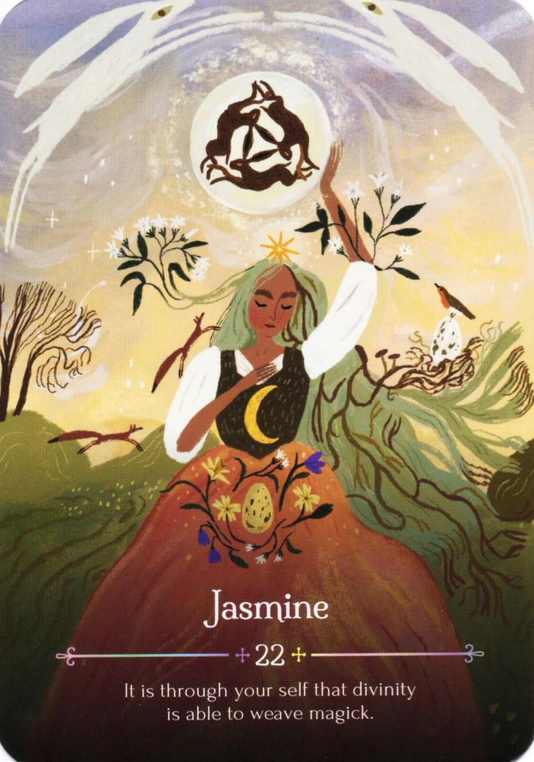 22. Jasmine — Seasons of the Witch – Ostara Oracle