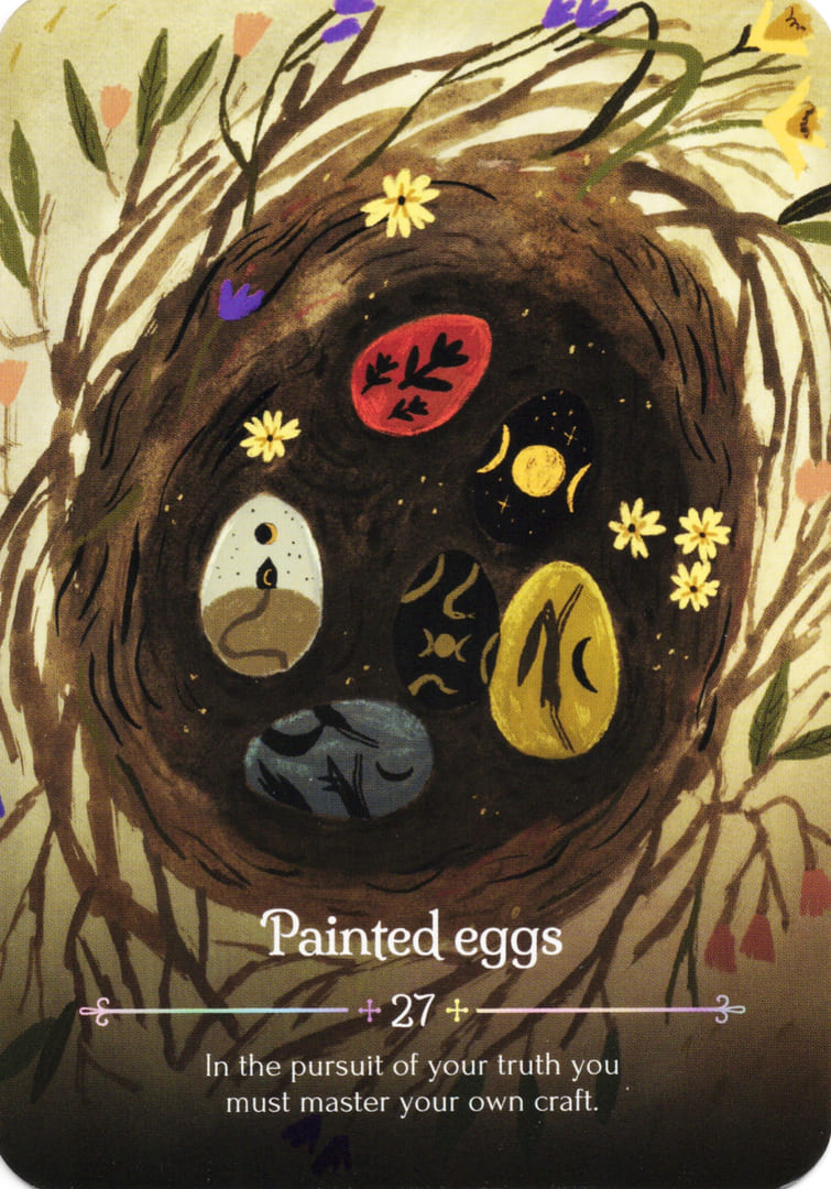 27. Painted Eggs — Seasons of the Witch – Ostara Oracle