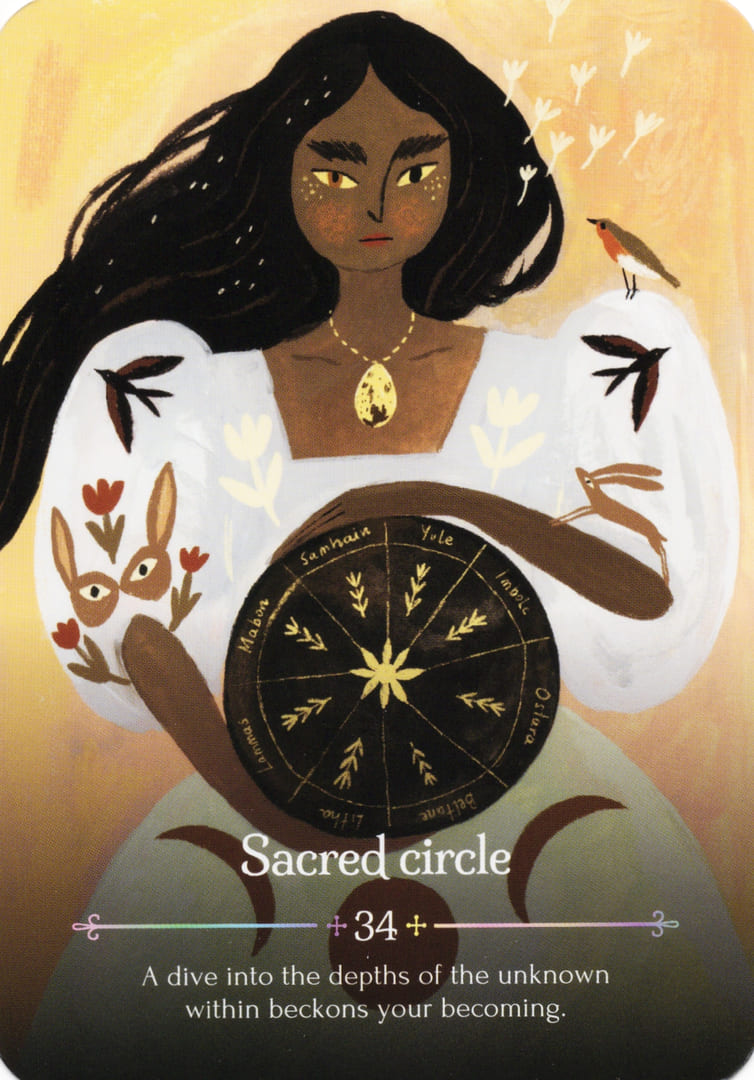 34. Sacred Circle — Seasons of the Witch – Ostara Oracle
