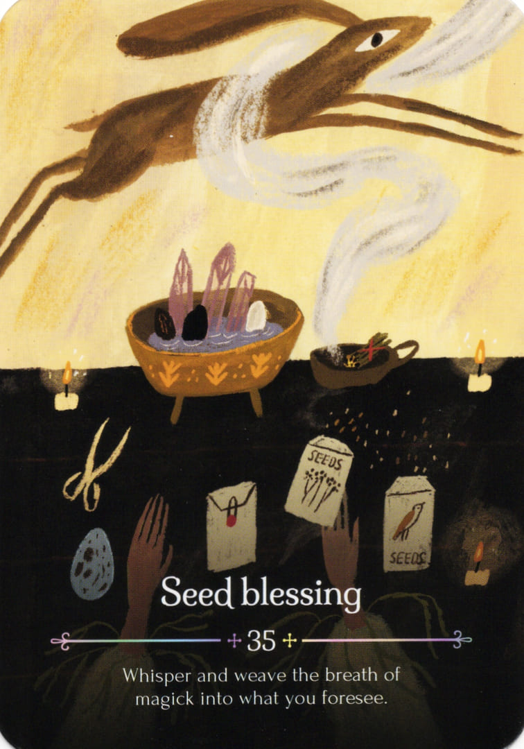 35. Seed Blessing — Seasons of the Witch – Ostara Oracle