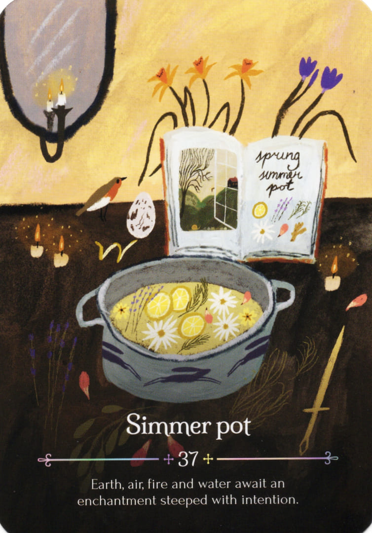 37. Simmer Pot — Seasons of the Witch – Ostara Oracle