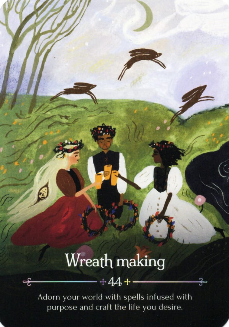 44. Wreath Making — Seasons of the Witch – Ostara Oracle