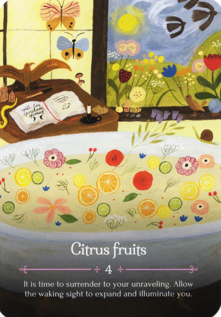 4. Citrus fruits — Seasons of the Witch – Litha Oracle