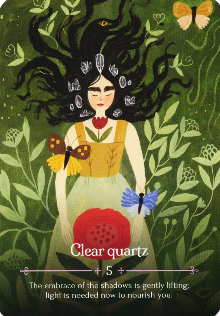 5. Clear Quartz — Seasons of the Witch – Litha Oracle