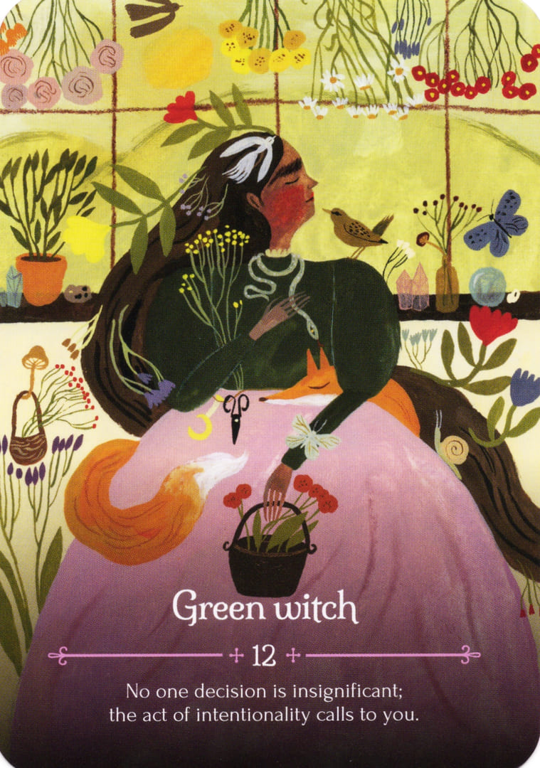 12. Green Witch — Seasons of the Witch – Litha Oracle