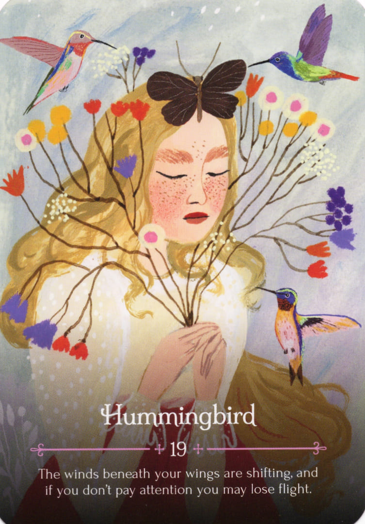 19. Hummingbird — Seasons of the Witch – Litha Oracle
