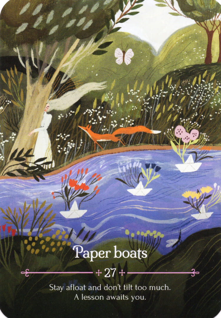 27. Paper Boats — Seasons of the Witch – Litha Oracle