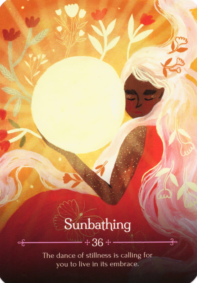 36. Sunbathing — Seasons of the Witch – Litha Oracle