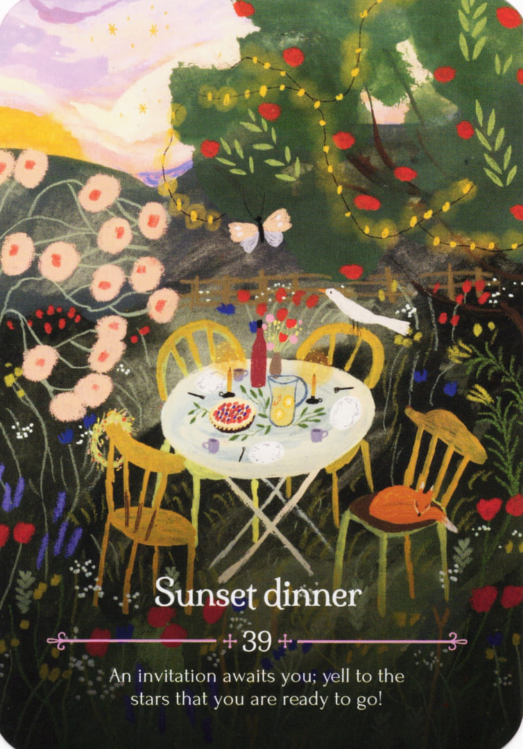 39. Sunset Dinner — Seasons of the Witch – Litha Oracle
