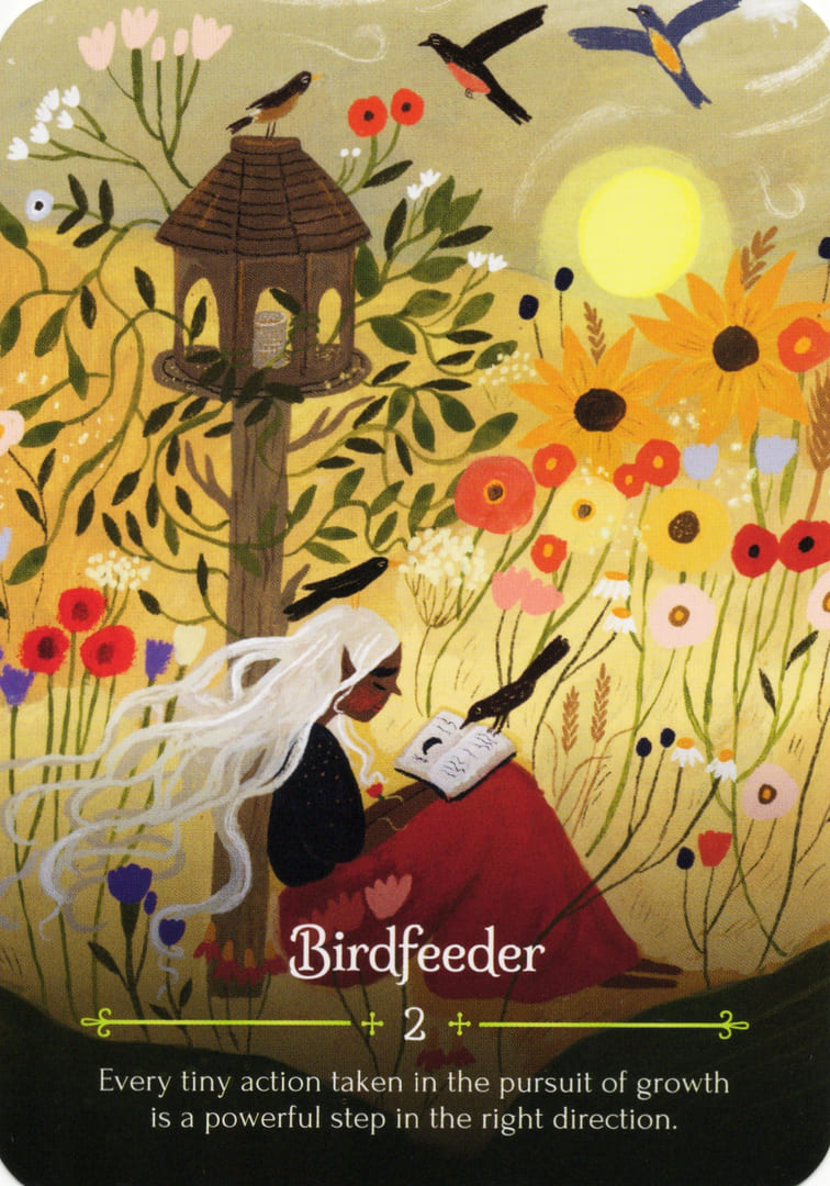 2. Birdfeeder — Seasons of the Witch – Lammas Oracle
