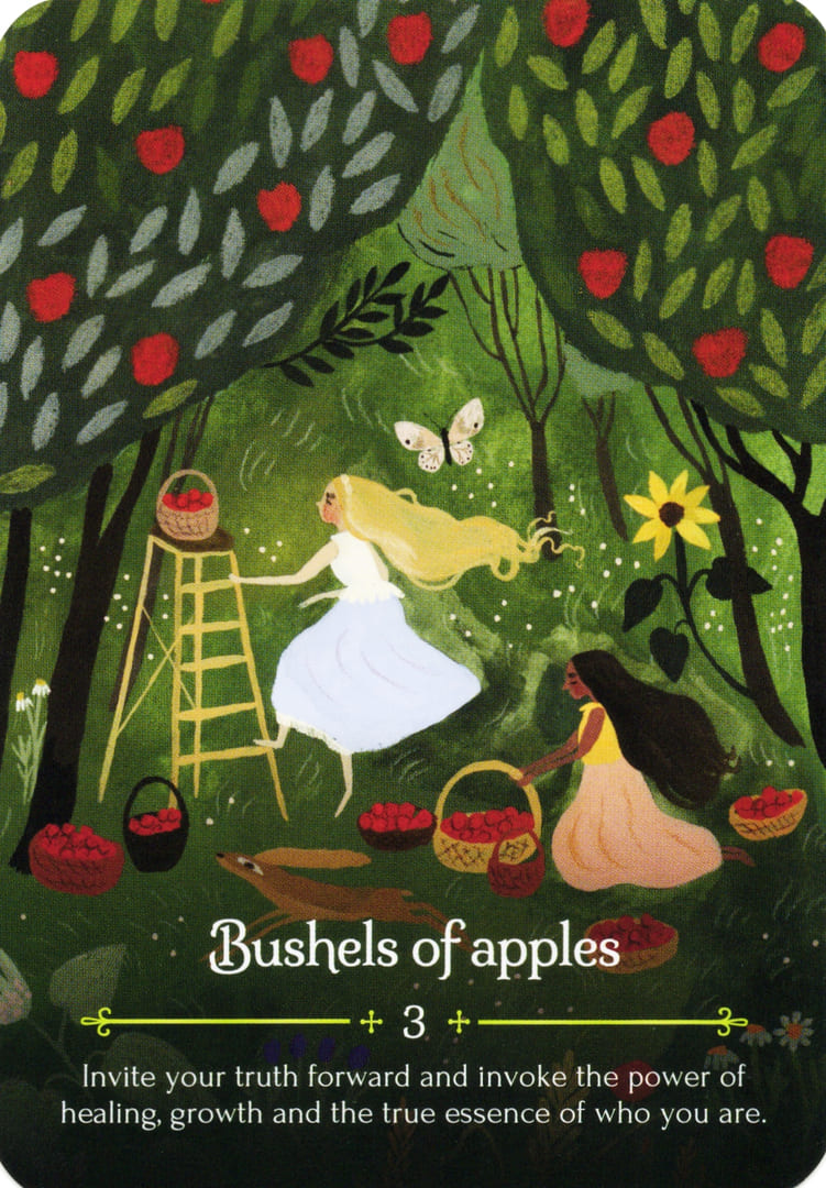 3. Bushels of apples