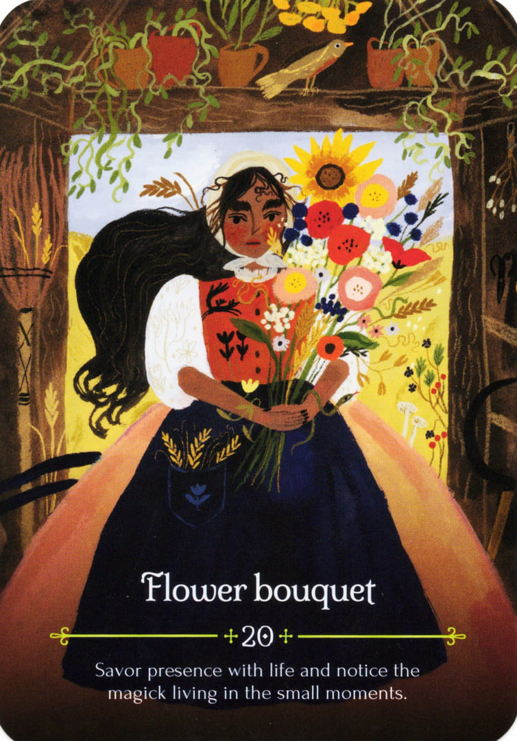 20. Flower Bouquet — Seasons of the Witch – Lammas Oracle