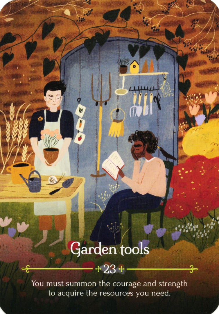 23. Garden Tools — Seasons of the Witch – Lammas Oracle