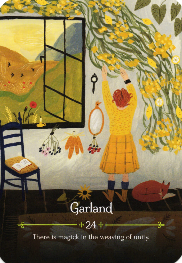 24. Garland — Seasons of the Witch – Lammas Oracle
