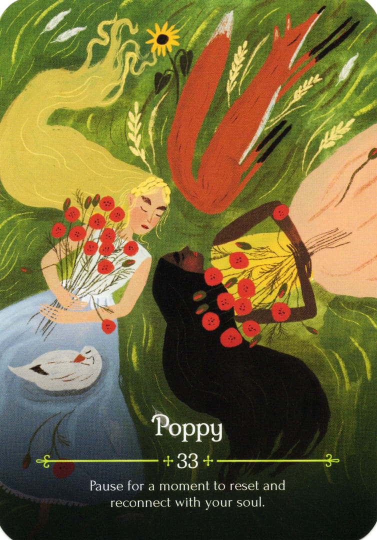 33. Poppy — Seasons of the Witch – Lammas Oracle