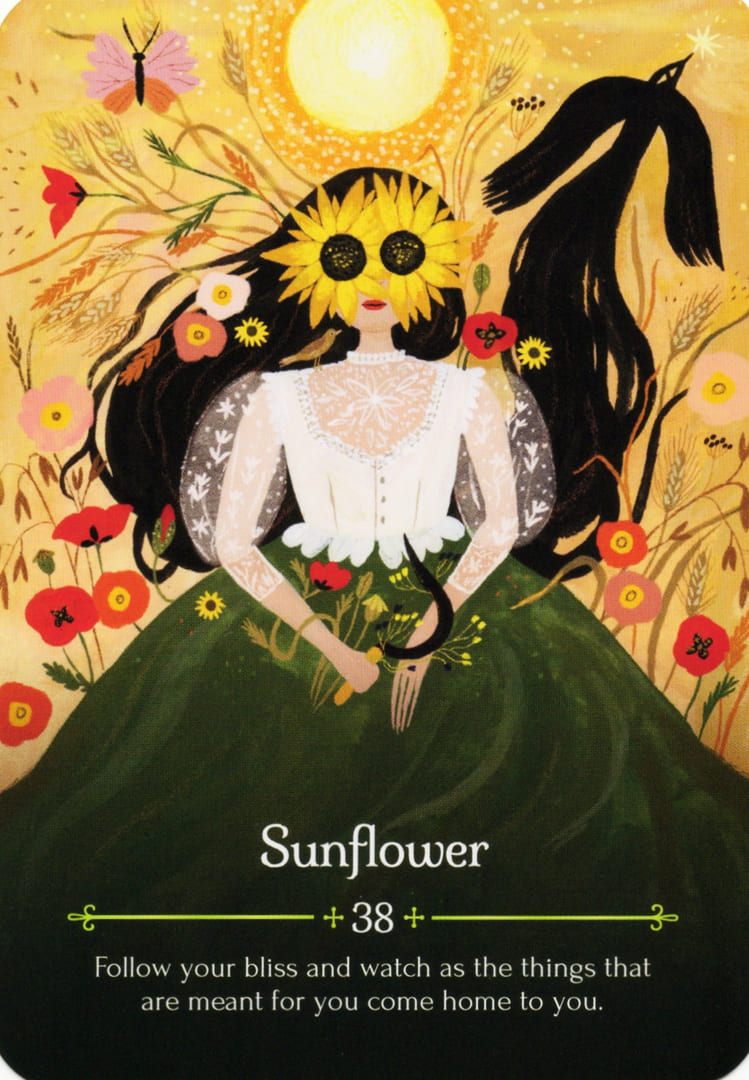 38. Sunflower — Seasons of the Witch – Lammas Oracle