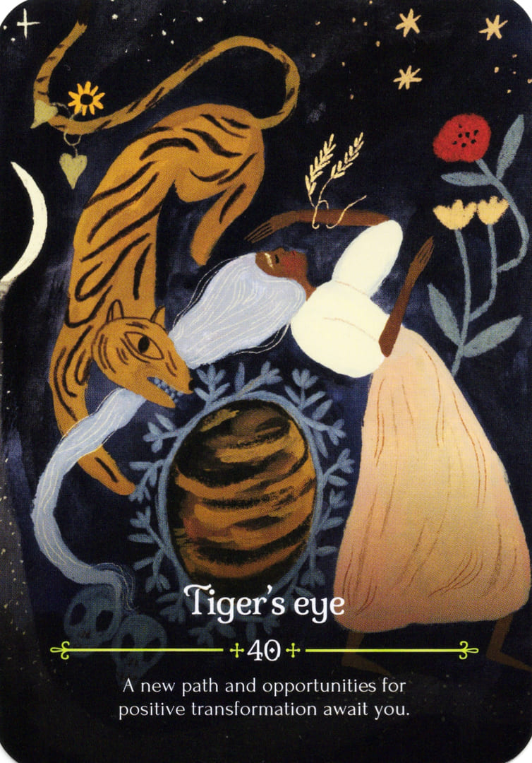 40. Tiger's Eye — Seasons of the Witch – Lammas Oracle