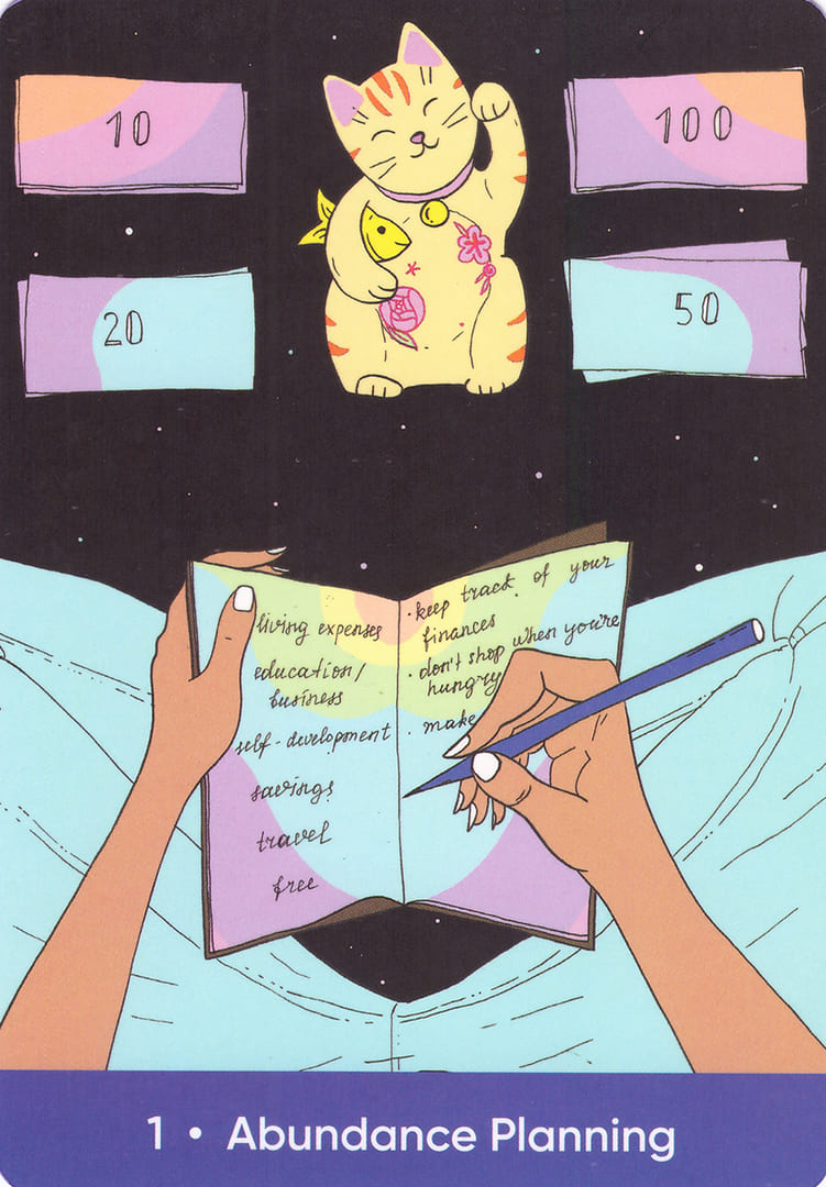 Abundance Planning — The Sacred Self-Care Oracle