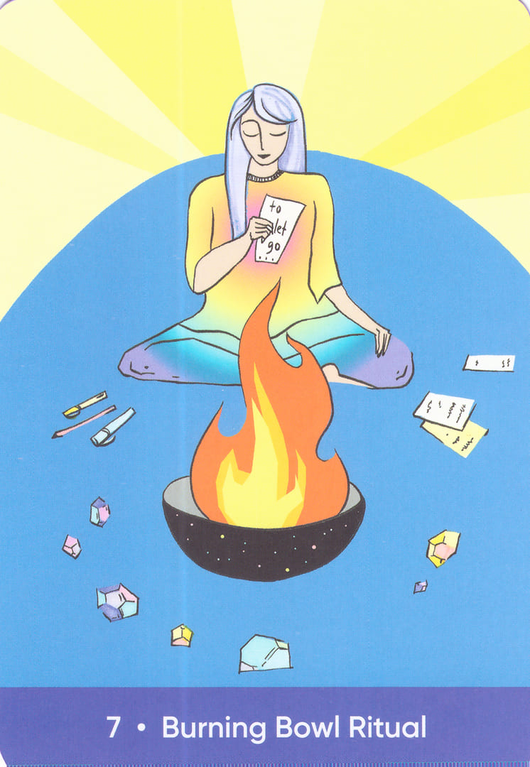 Burning Bowl Ritual — The Sacred Self-Care Oracle
