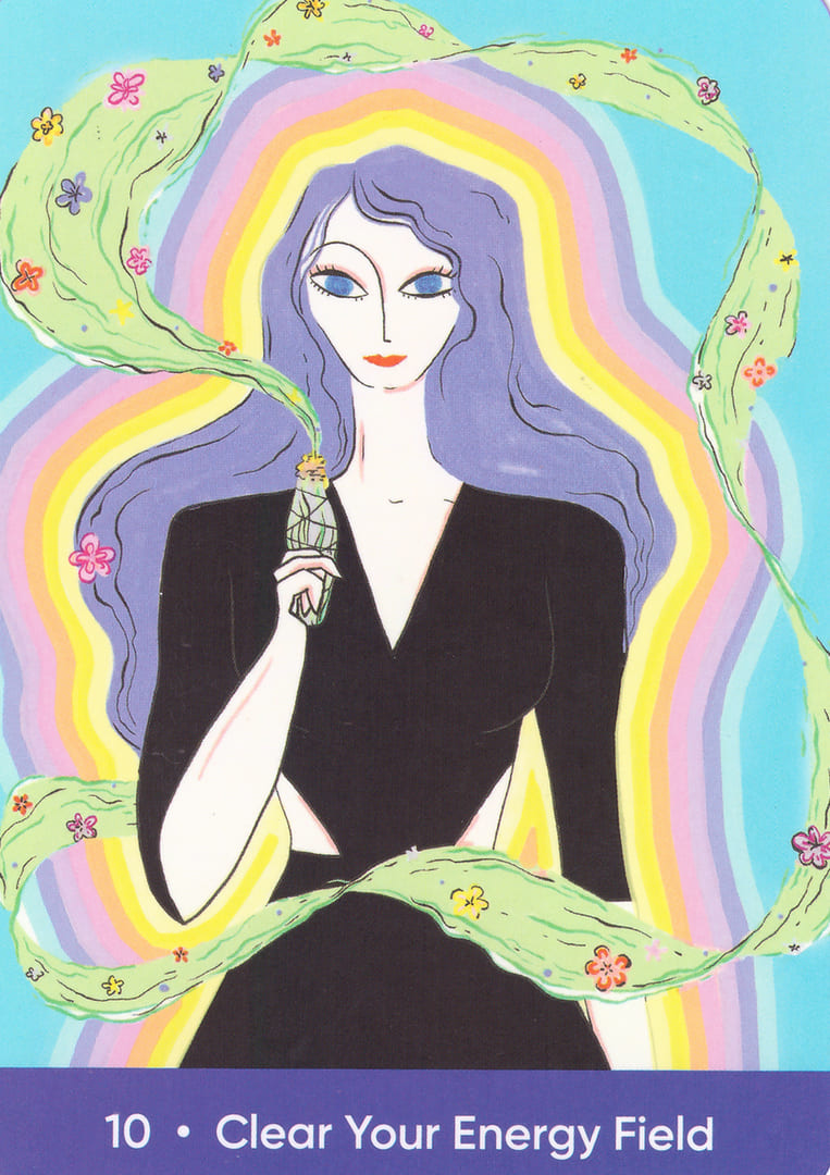 Clear Your Energy Field — The Sacred Self-Care Oracle