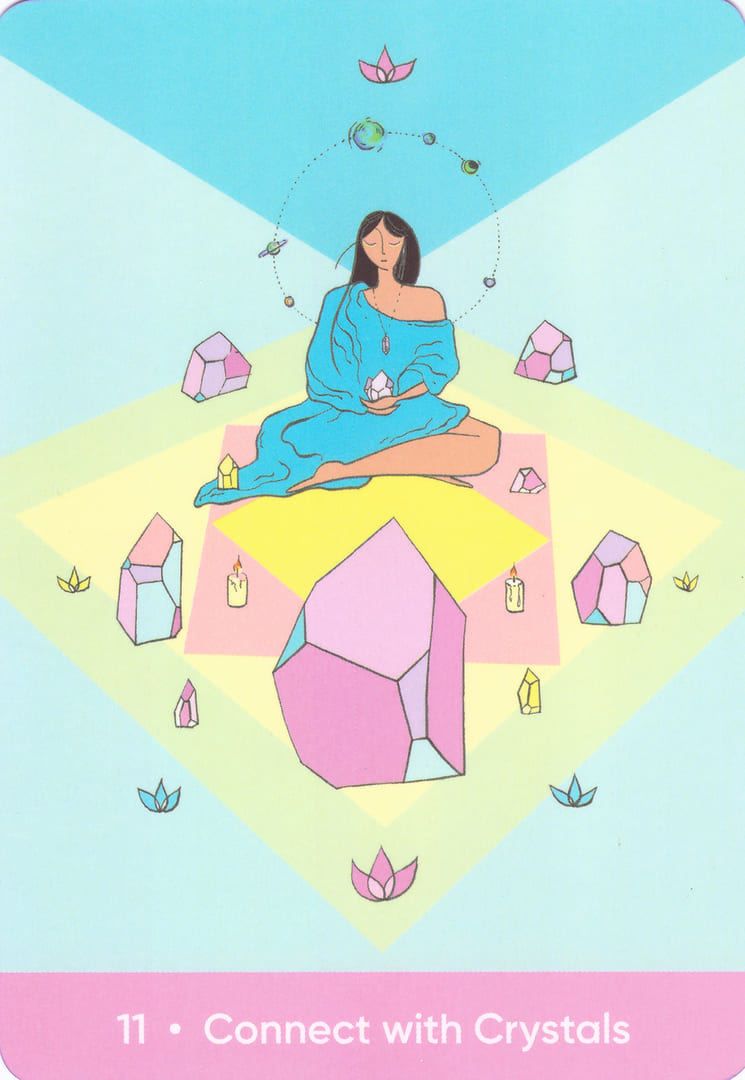 Connect with Crystals — The Sacred Self-Care Oracle