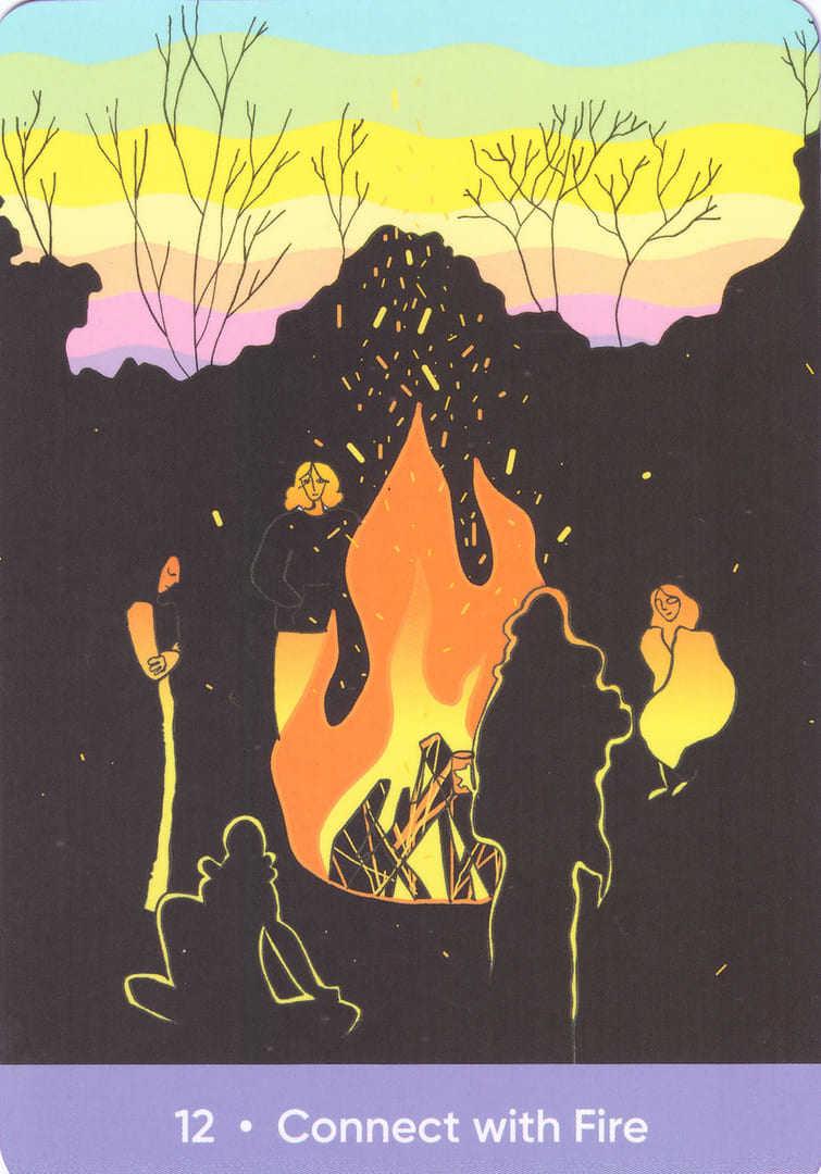 Connect with Fire — The Sacred Self-Care Oracle