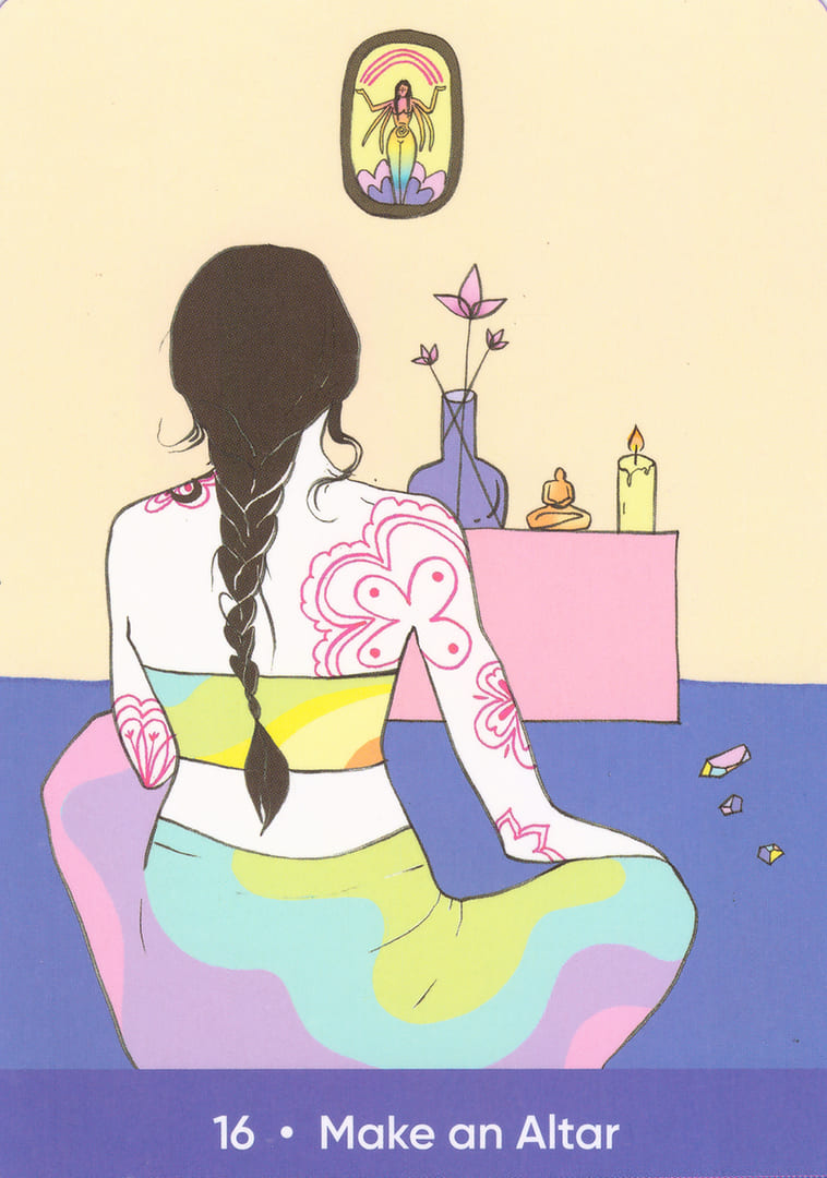 Make an Altar — The Sacred Self-Care Oracle