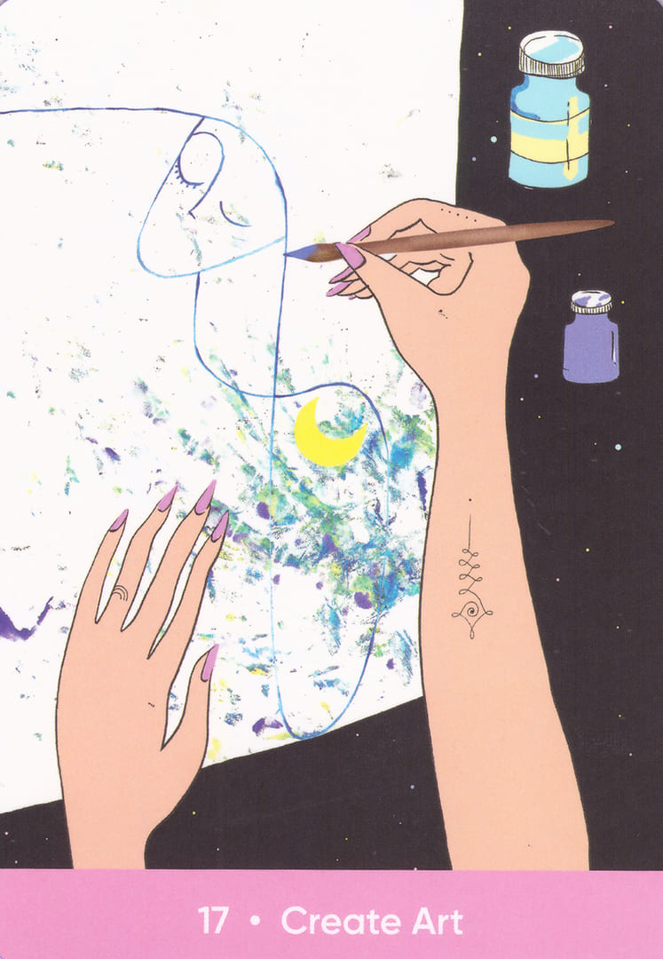Create Art — The Sacred Self-Care Oracle