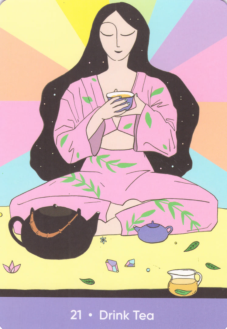 Drink Tea — The Sacred Self-Care Oracle