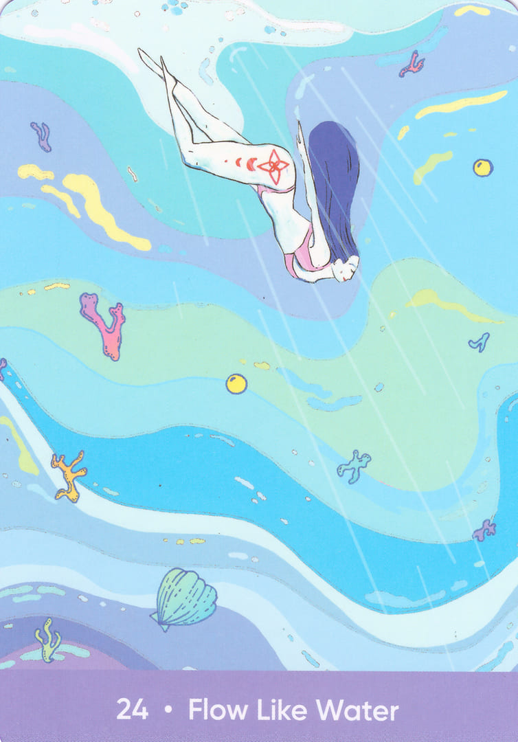 Flow Like Water — The Sacred Self-Care Oracle