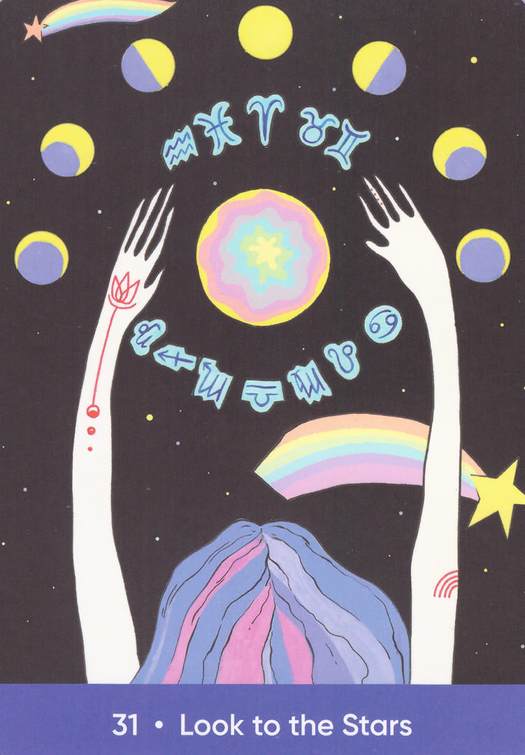 Look to the Stars — The Sacred Self-Care Oracle