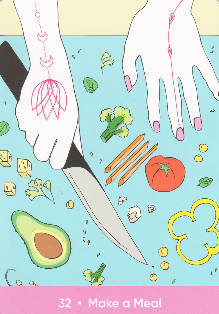Make a Meal — The Sacred Self-Care Oracle