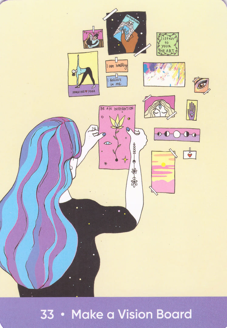 Make a Vision Board — The Sacred Self-Care Oracle