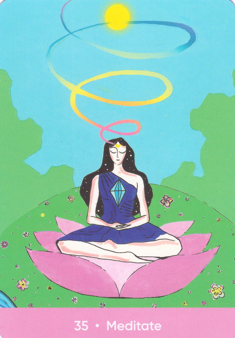 Meditate — The Sacred Self-Care Oracle