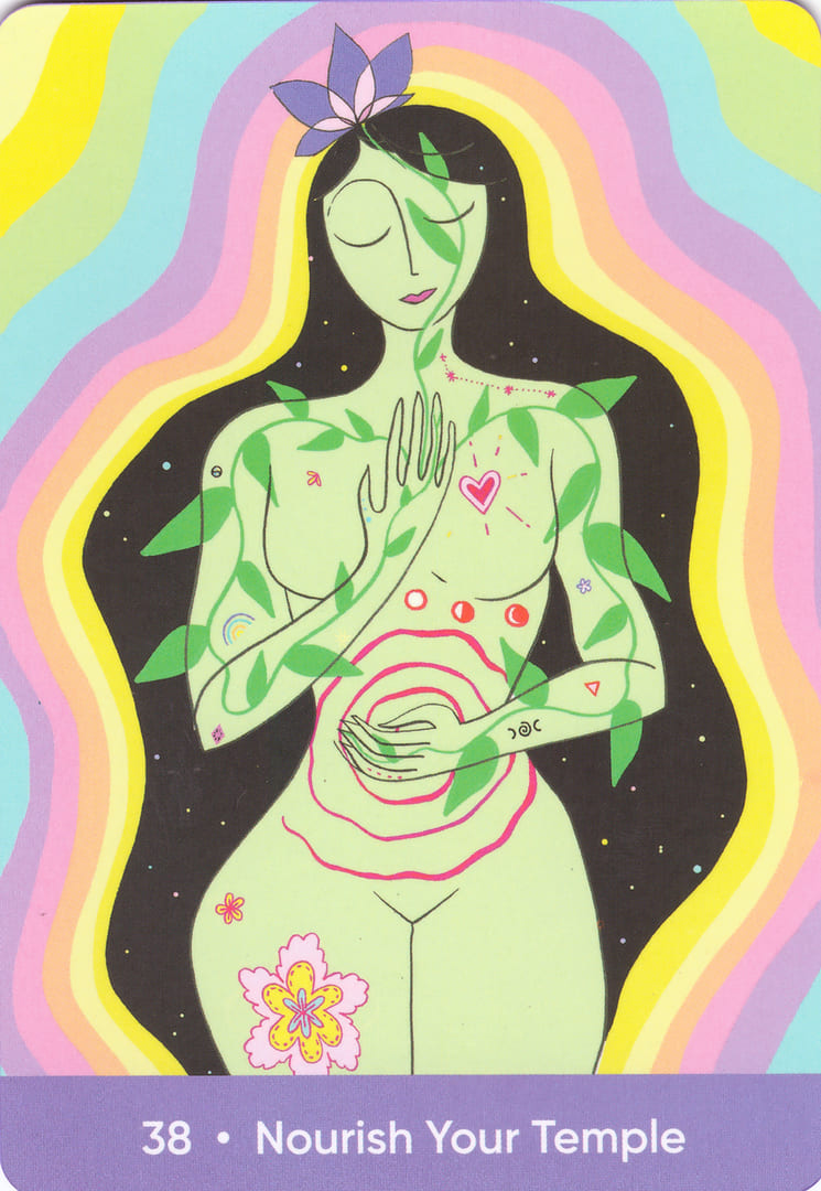 Nourish Your Temple — The Sacred Self-Care Oracle