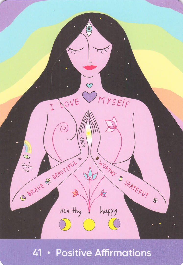 41 • Positive Affirmations — The Sacred Self-Care Oracle