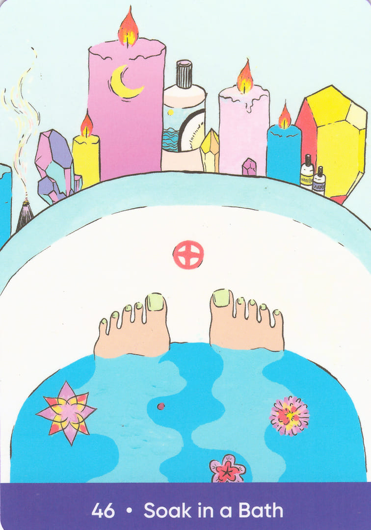 Soak in a Bath — The Sacred Self-Care Oracle